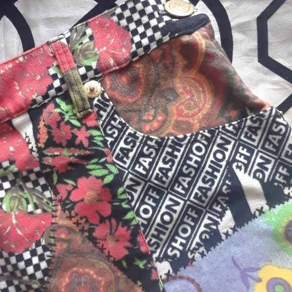 Pre Y2K, '90s vintage Moschino boho pencil skirt small - Picture 2 of 8